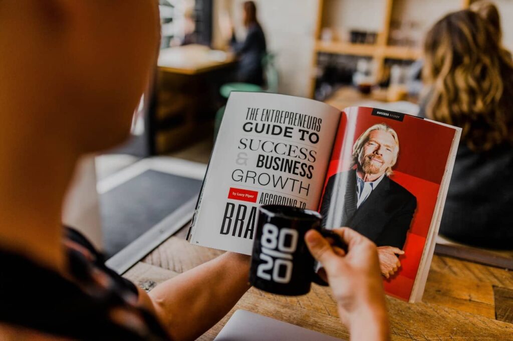 a guide with succesfull business